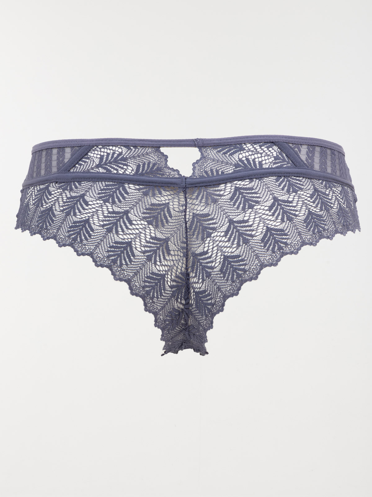 Shorty dentelle bleu orage femme (S-XL)