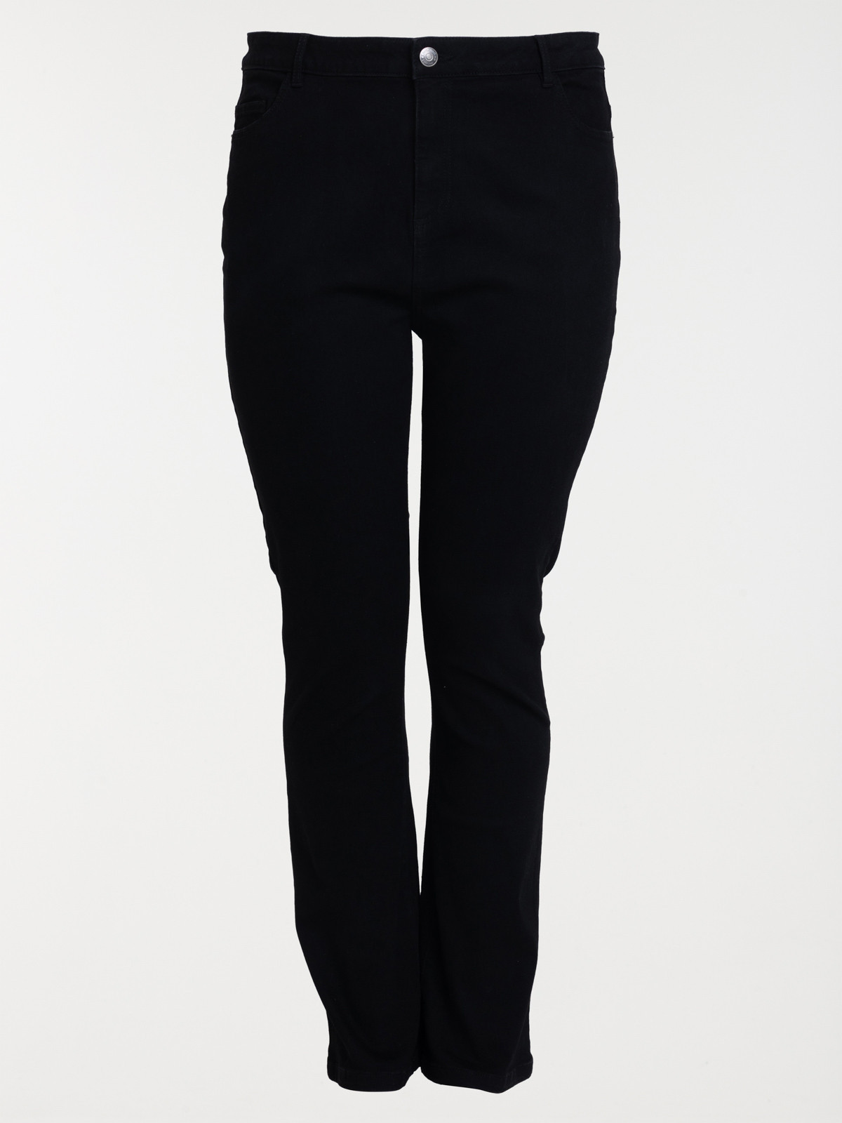 Jean bootcut noir grande taille femme