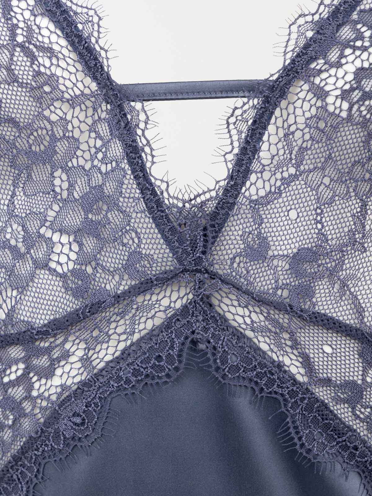 Nuisette satin et dentelle femme Nuisette satin et dentelle femme