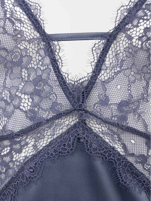 Nuisette satin et dentelle femme Nuisette satin et dentelle femme