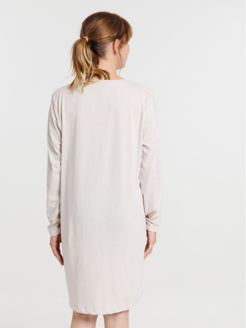 Chemise de nuit chat coeur et lune femme