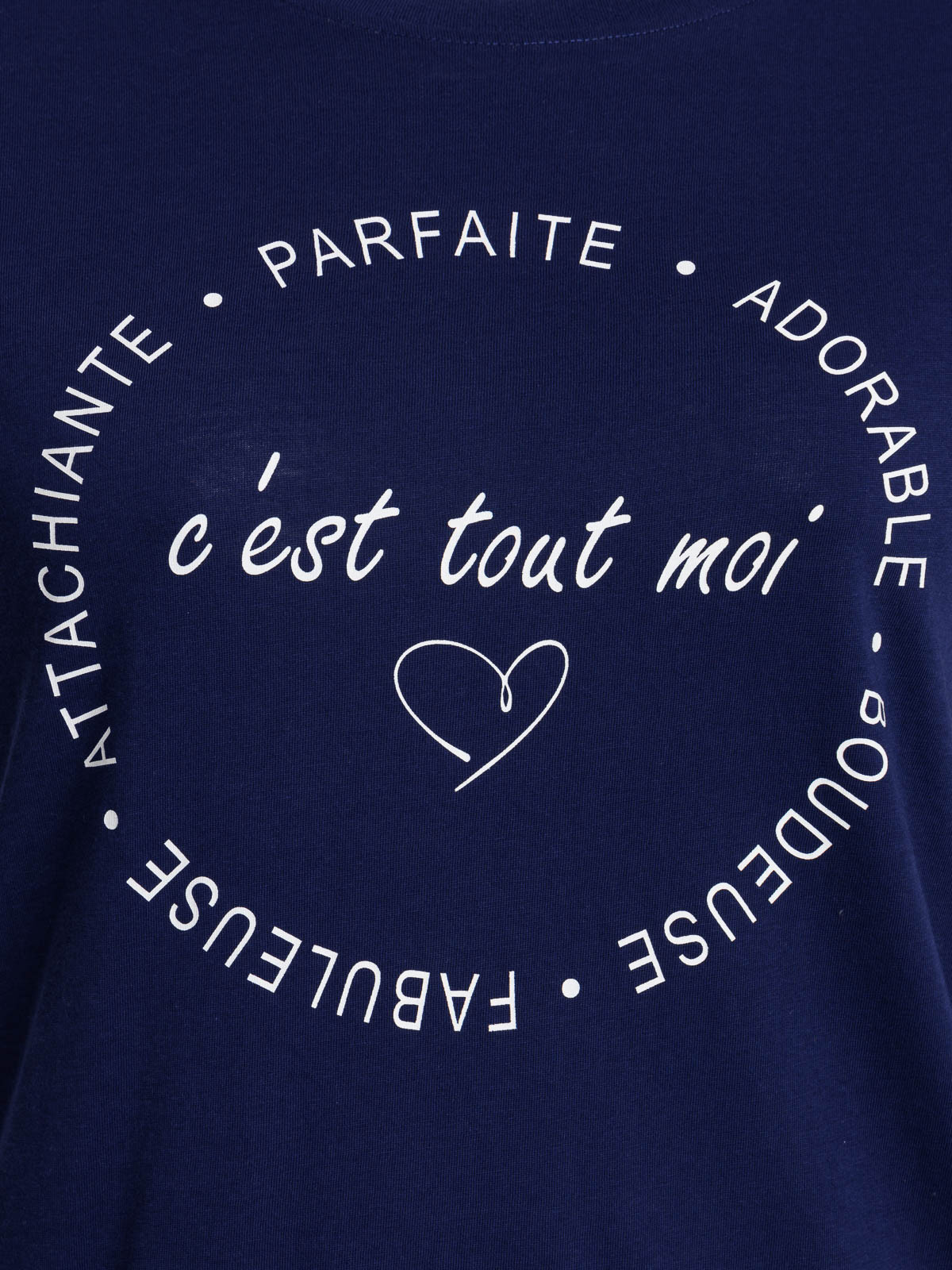 T-shirt grande taille femme message