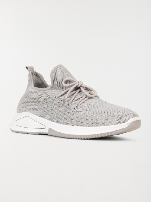 Baskets grises sport homme (40-46) Baskets grises sport homme (40-46)