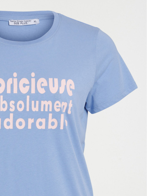 T-shirt grande taille femme...