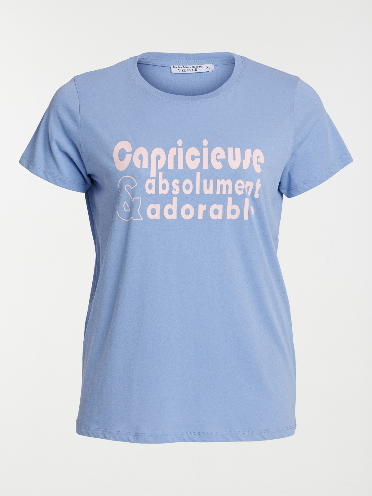 T-shirt grande taille femme capricieuse