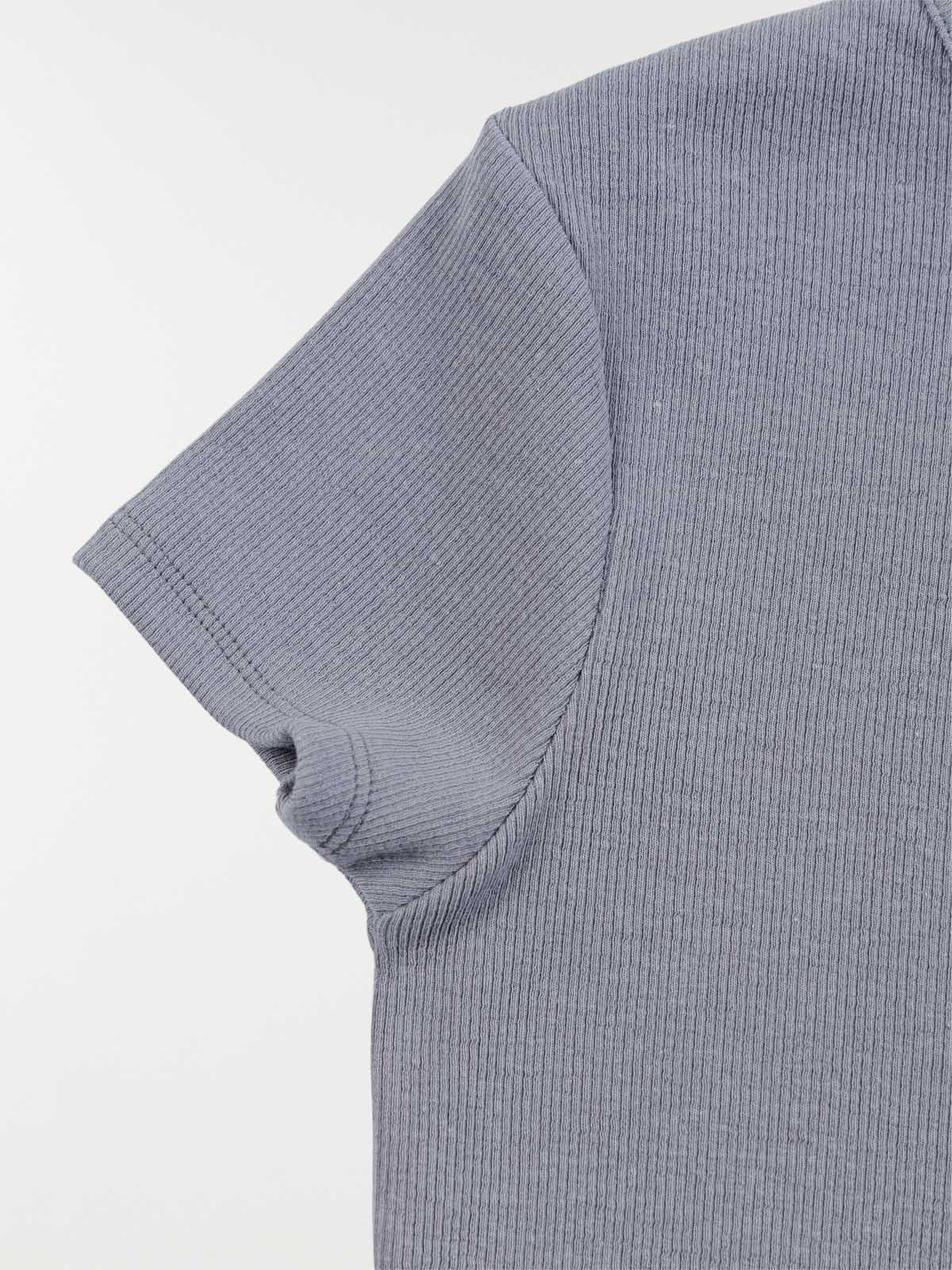 Tee-shirt côtelé fille (XXS-M) Tee-shirt côtelé fille (XXS-M)