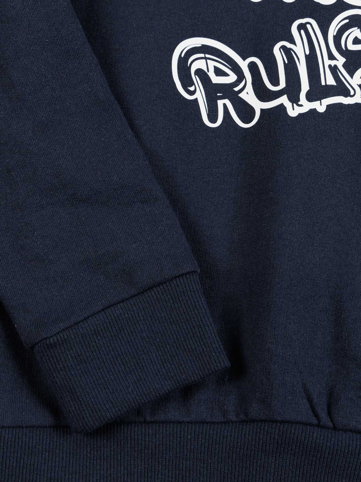 Sweat à capuche imprimé garçon (3-12A)