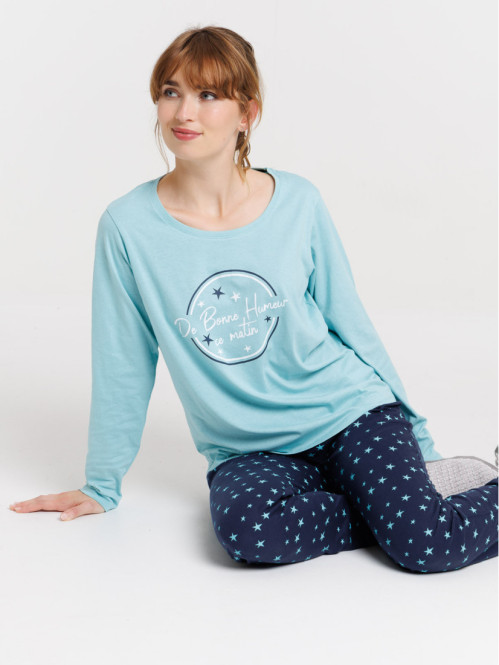 Pyjama de bonne humeur ce matin femme