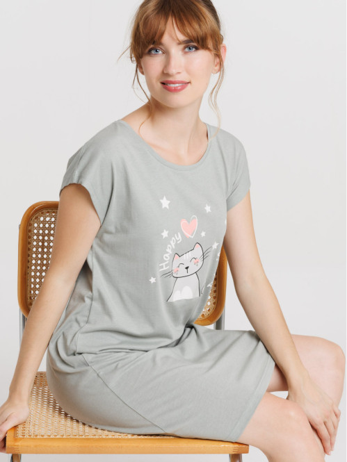 Chemise de nuit happy...