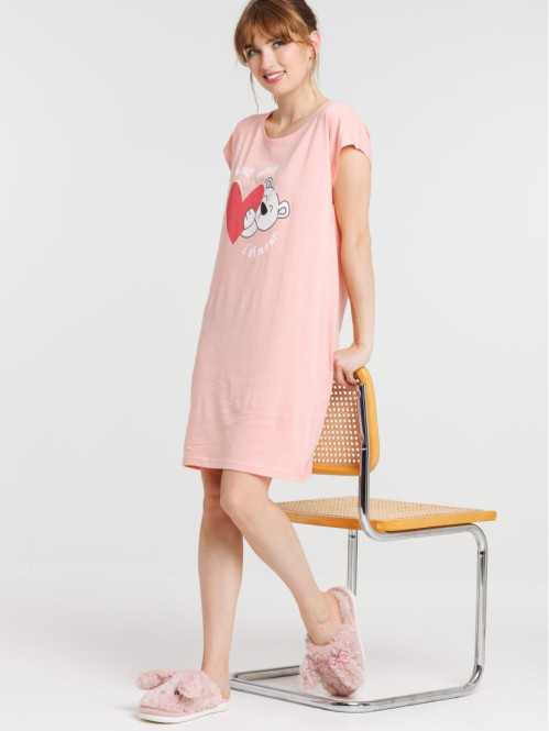 Chemise de nuit tout plein d'amour femme