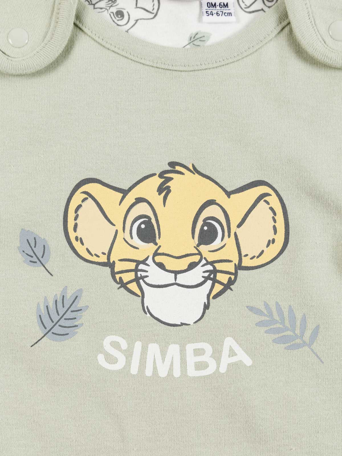 Gigoteuse naissance motif Simba (0-6M)