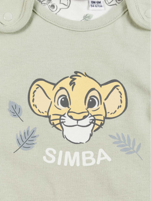 Gigoteuse naissance motif Simba (0-6M)