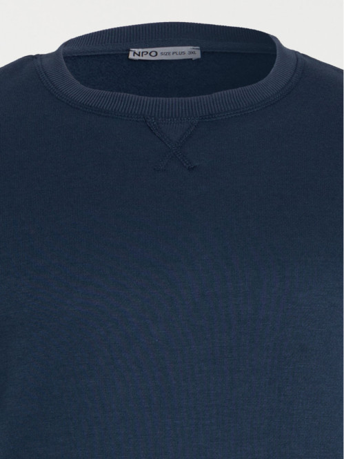 Sweat bleu nuit homme...