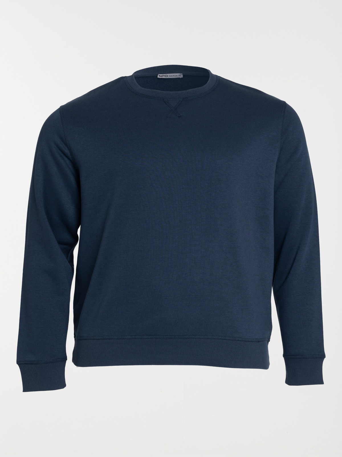 Sweat bleu nuit homme grande taille