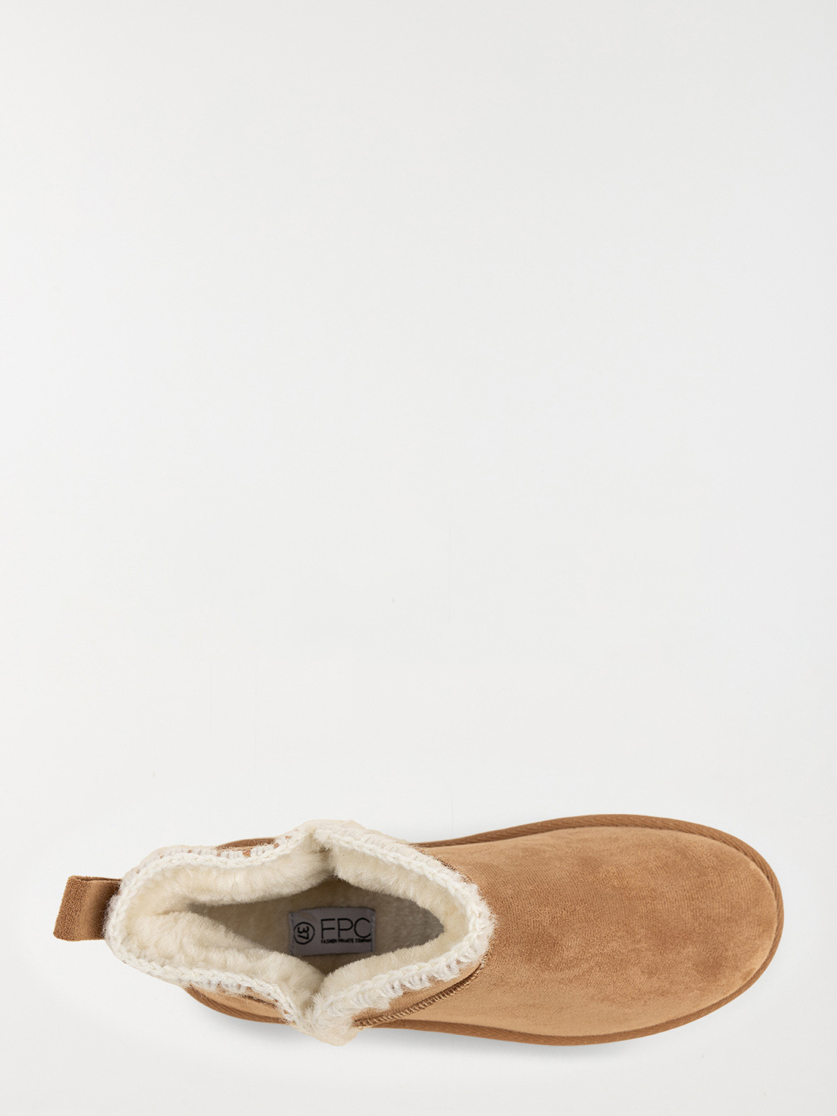 Bottine camel suédine femme (36-41)