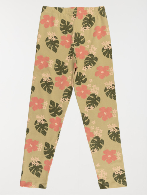 Legging imprimé feuillage...