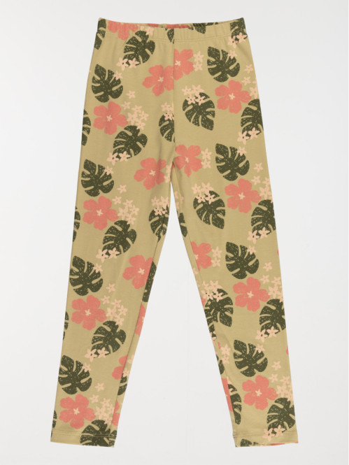 Legging imprimé feuillage fille (3-12A)