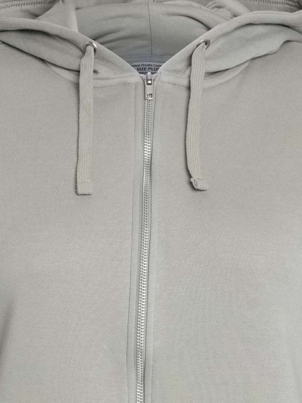 Sweat à capuche grande taille femme