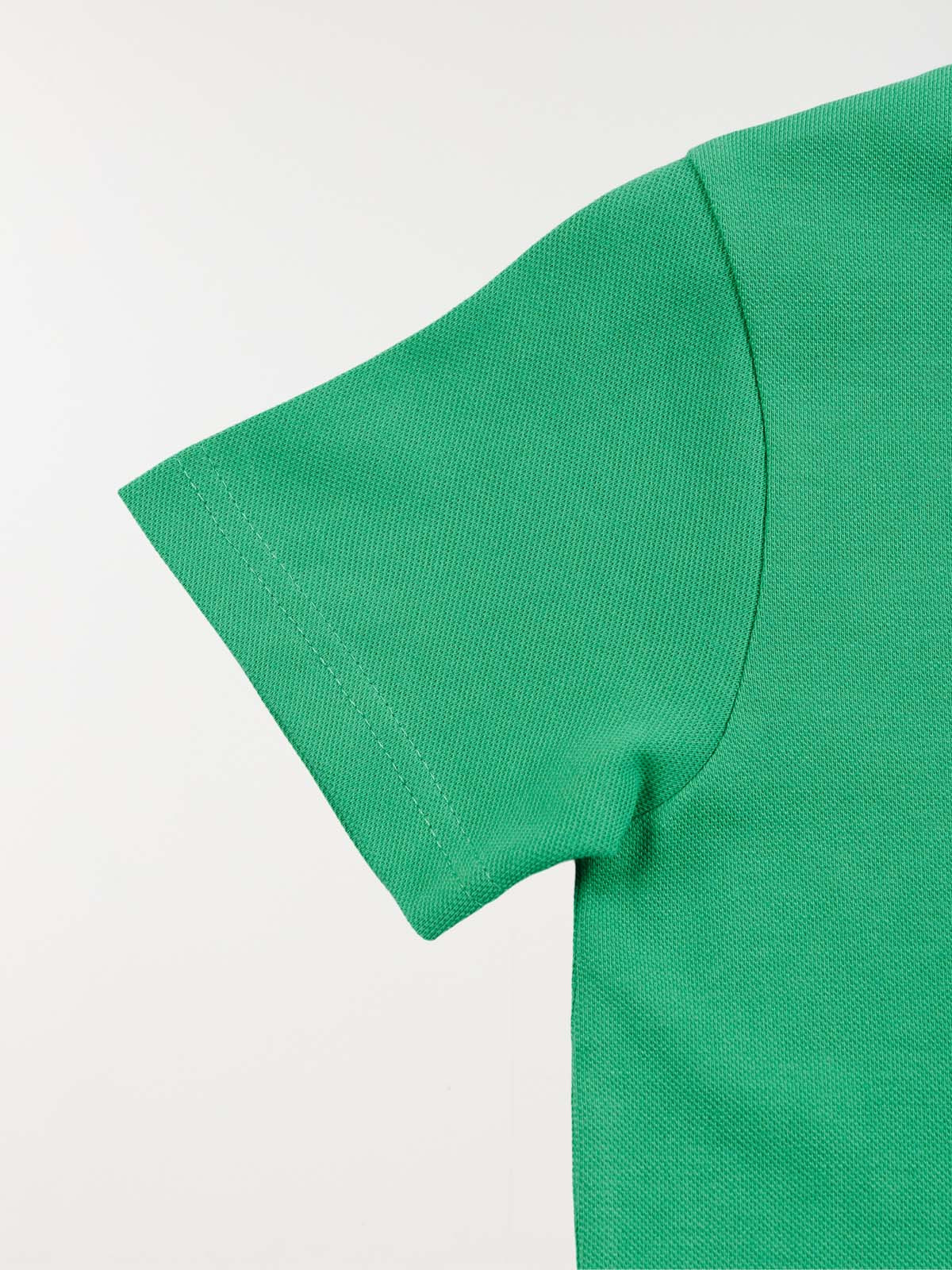 Polo vert 100% coton garçon (3-12A) Polo vert 100% coton garçon (3-12A)