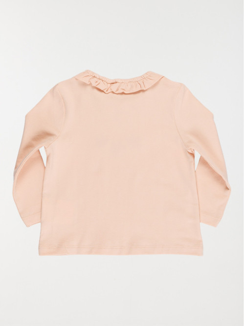 T-shirt petites fleurs fille (3-36M)