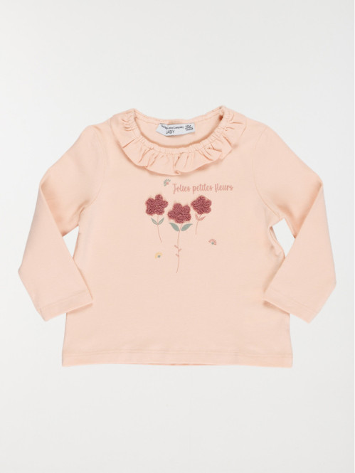 T-shirt petites fleurs...