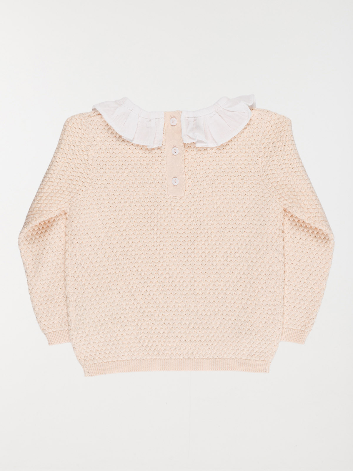 Pull col fantaisie fille (3-36M) Pull col fantaisie fille (3-36M)