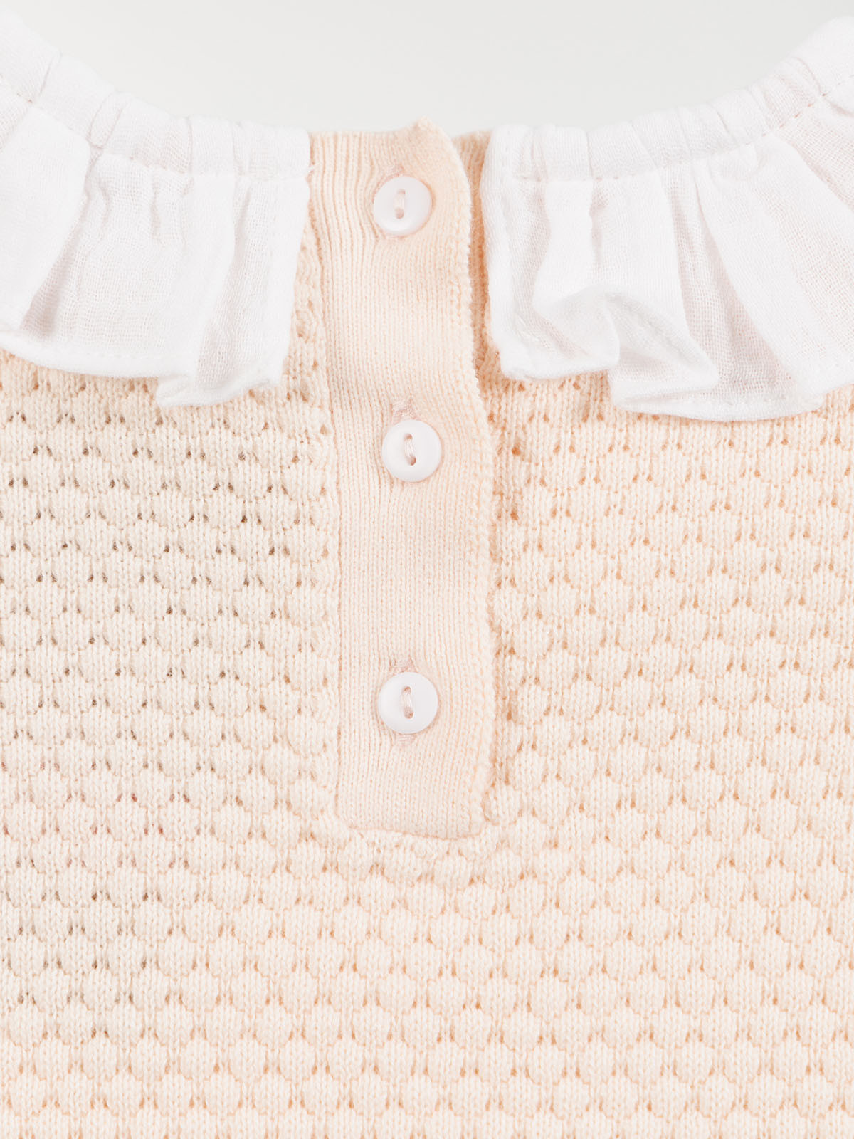 Pull col fantaisie fille (3-36M) Pull col fantaisie fille (3-36M)