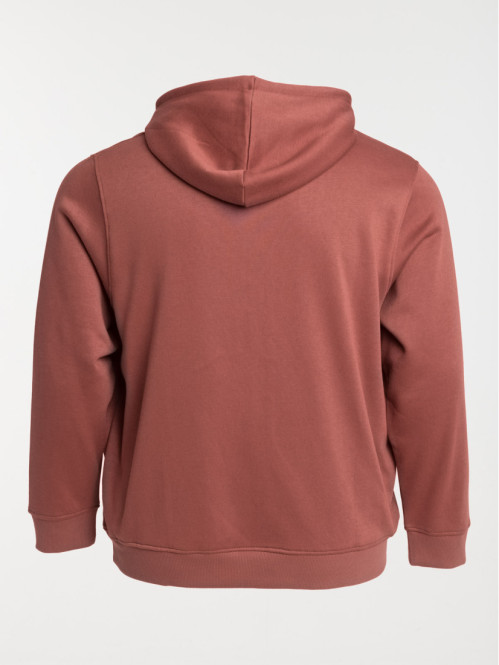 Sweat zippé grande taille homme