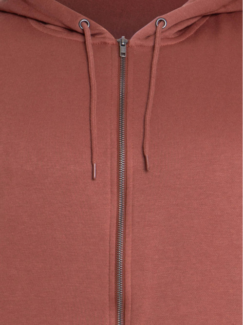 Sweat zippé grande taille homme