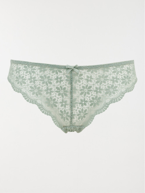 Tanga iceberg dentelle femme (S-XL)
