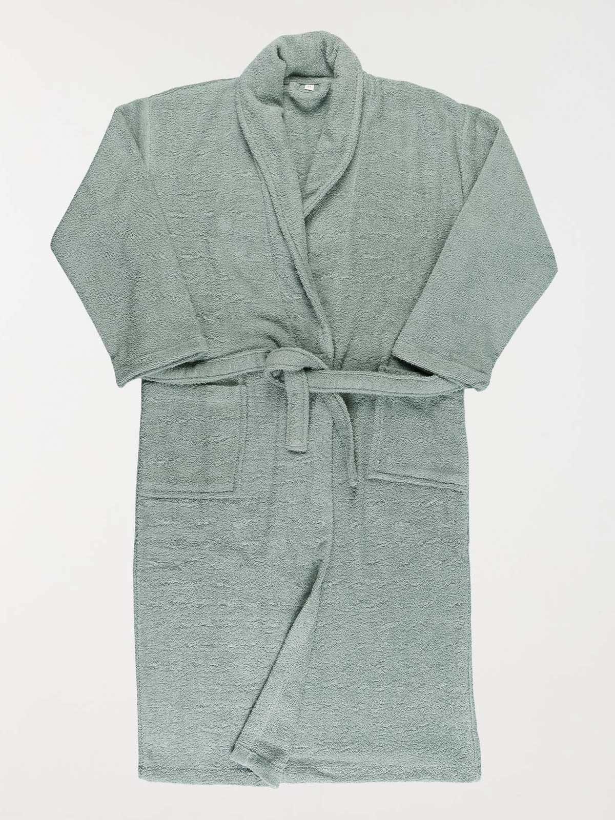 Peignoir adulte sauge Peignoir adulte sauge