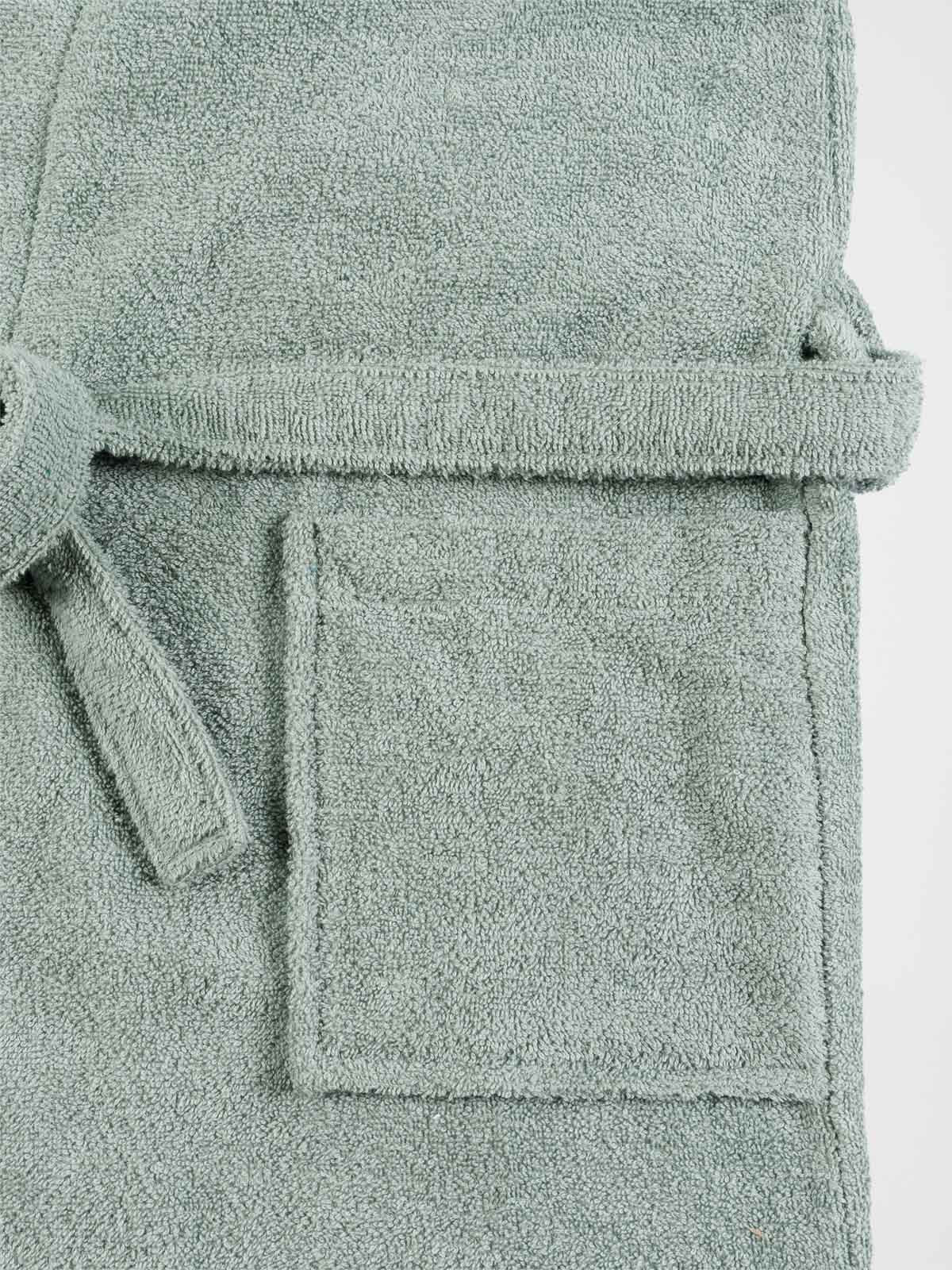 Peignoir adulte sauge Peignoir adulte sauge