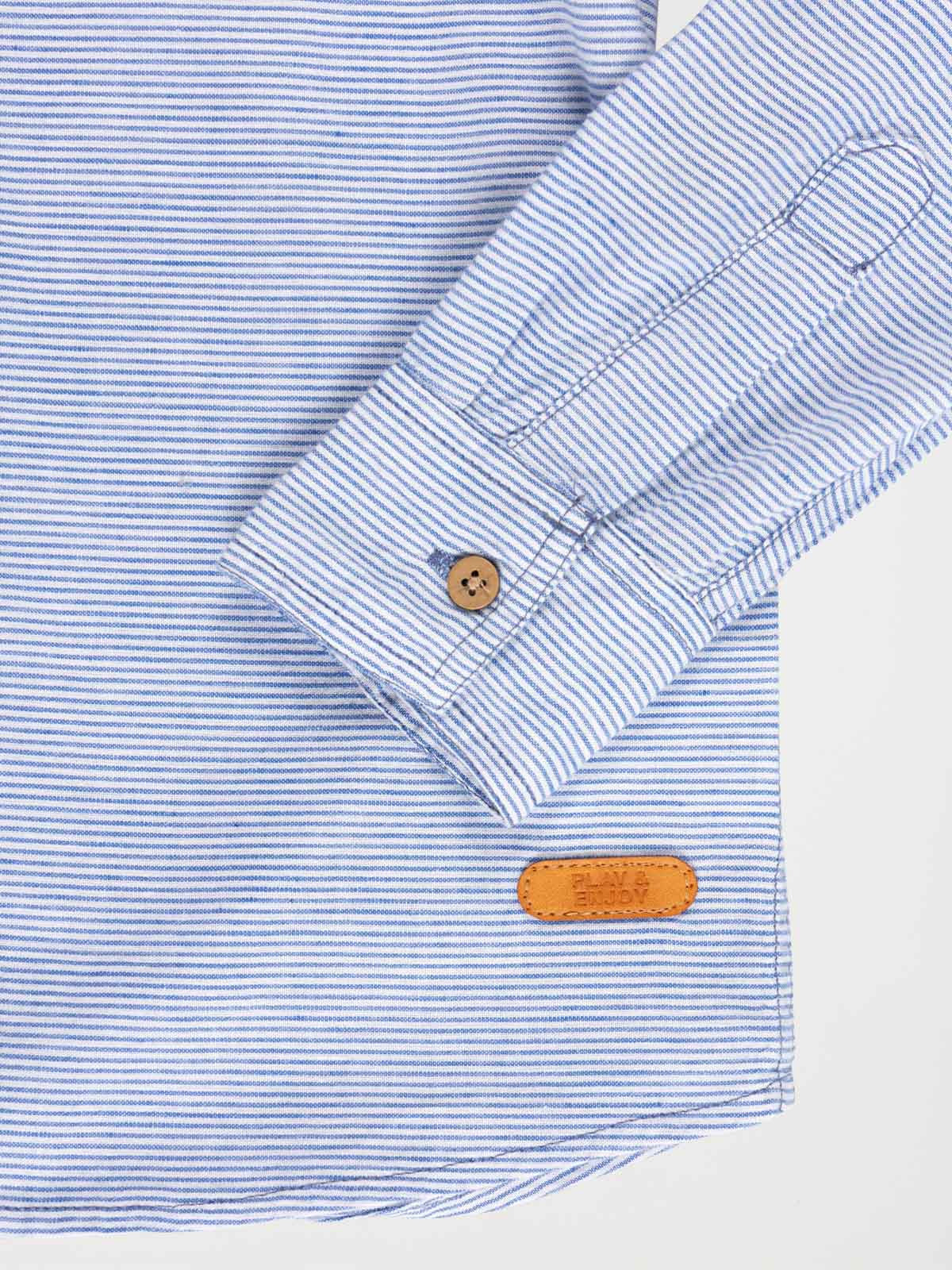 Chemise manches longues garçon (3-12A)