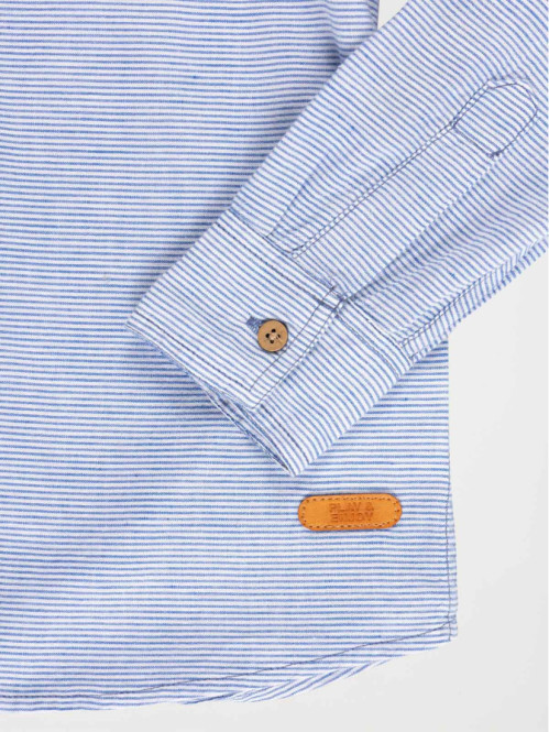 Chemise manches longues garçon (3-12A)