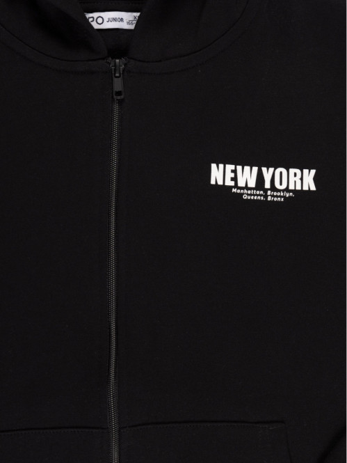 Sweat capuche zippé garçon (XXS-M)