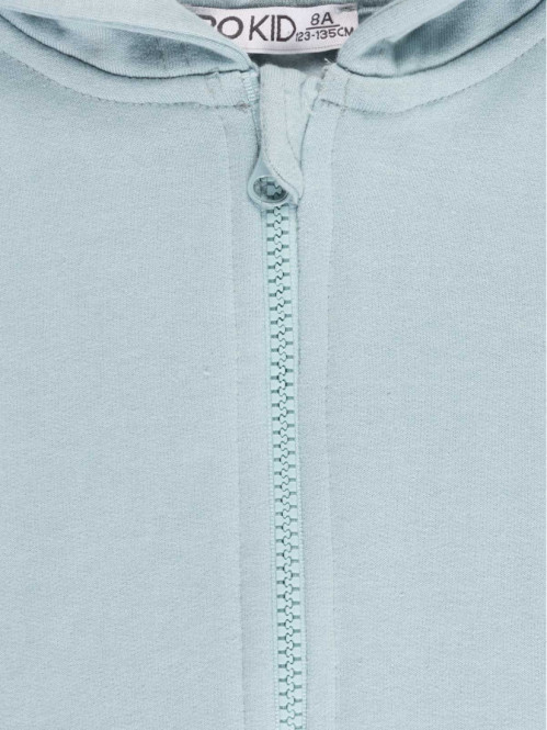 Sweat zippé à capuche...