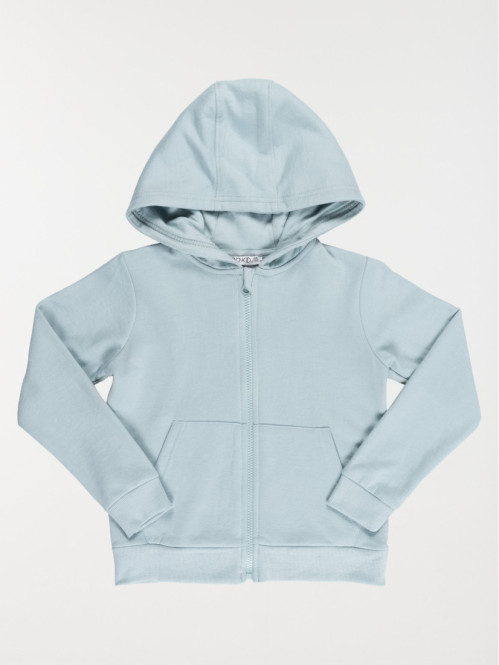 Sweat zippé à capuche garçon (3-12A)
