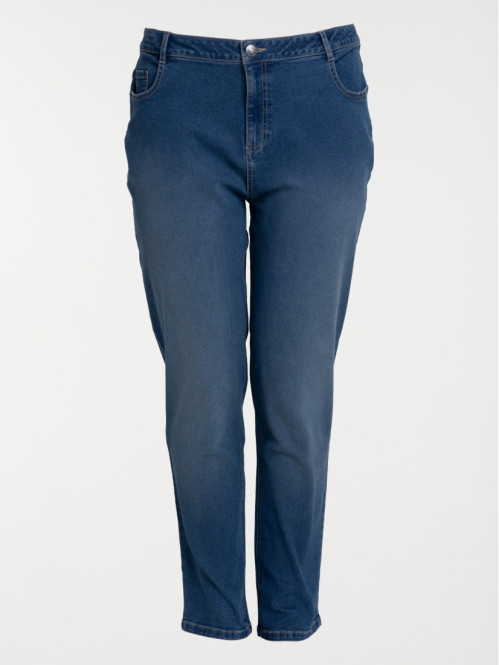 Jean stone regular grande taille femme