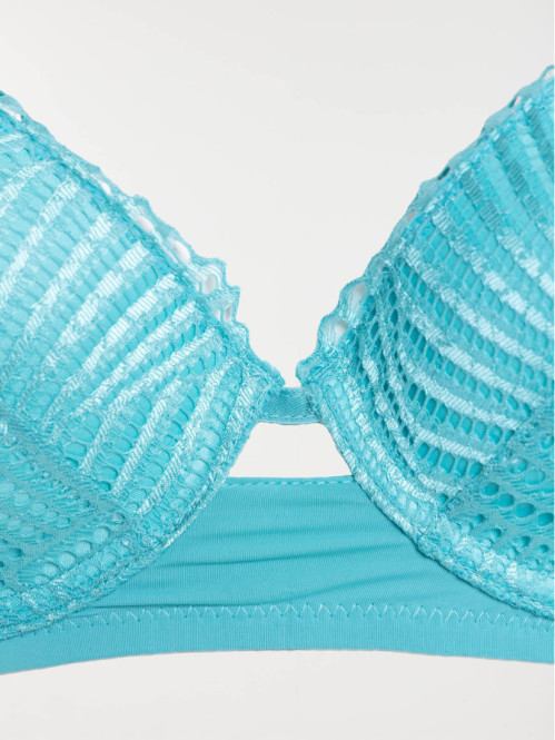 Soutien-gorge aqua grande taille femme