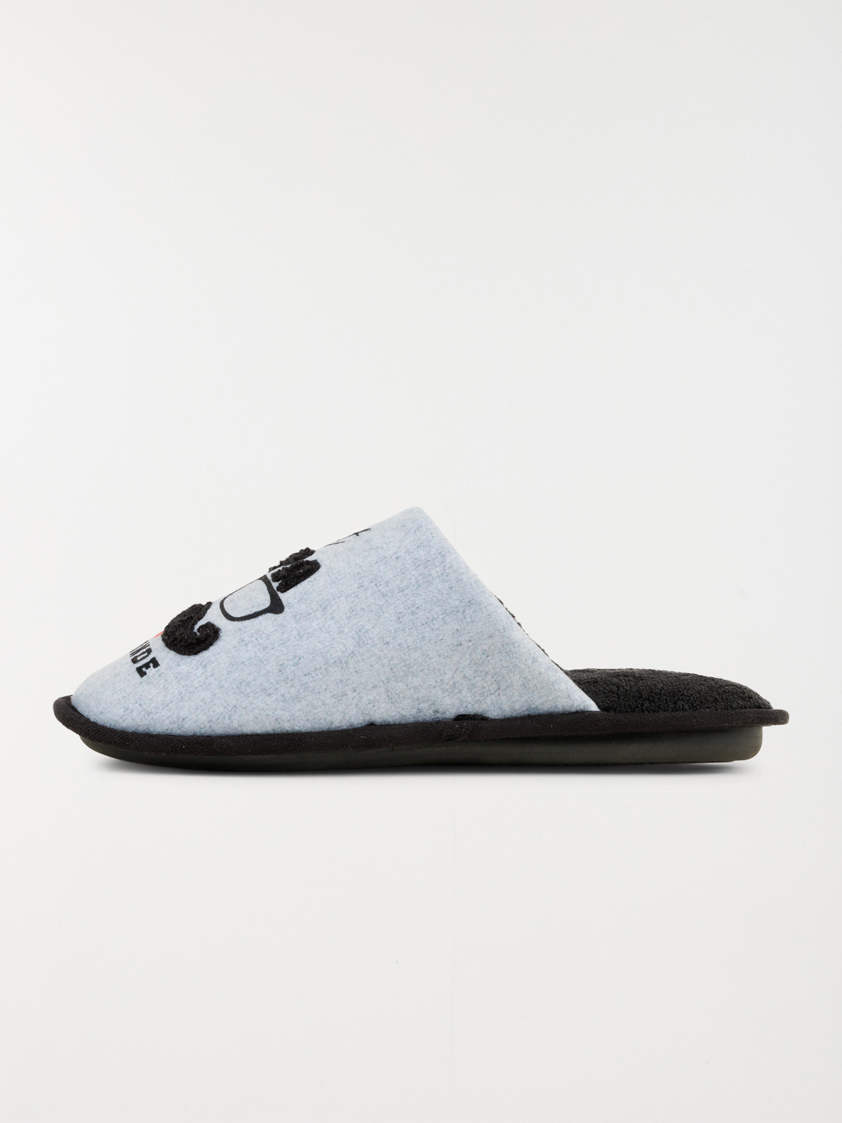 Chaussons mules hommes gris (41-46)