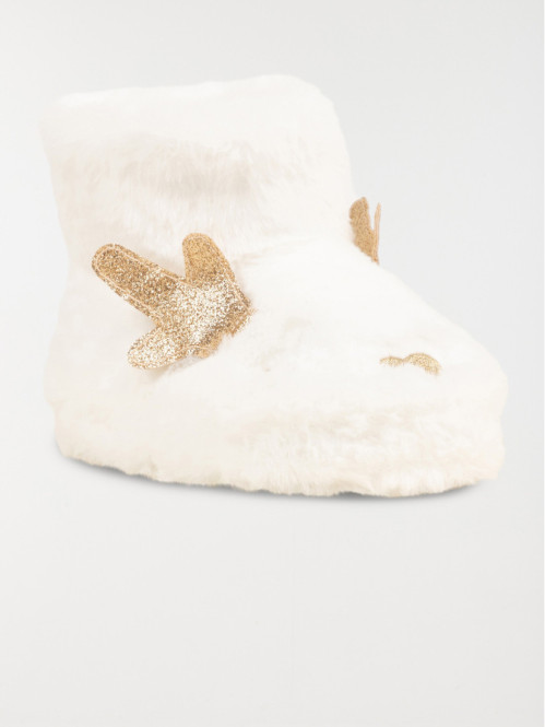 Chaussons bottes cerf fille (31-35) Chaussons bottes cerf fille (31-35)