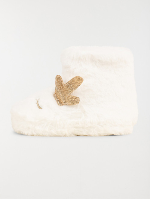 Chaussons bottes cerf fille...