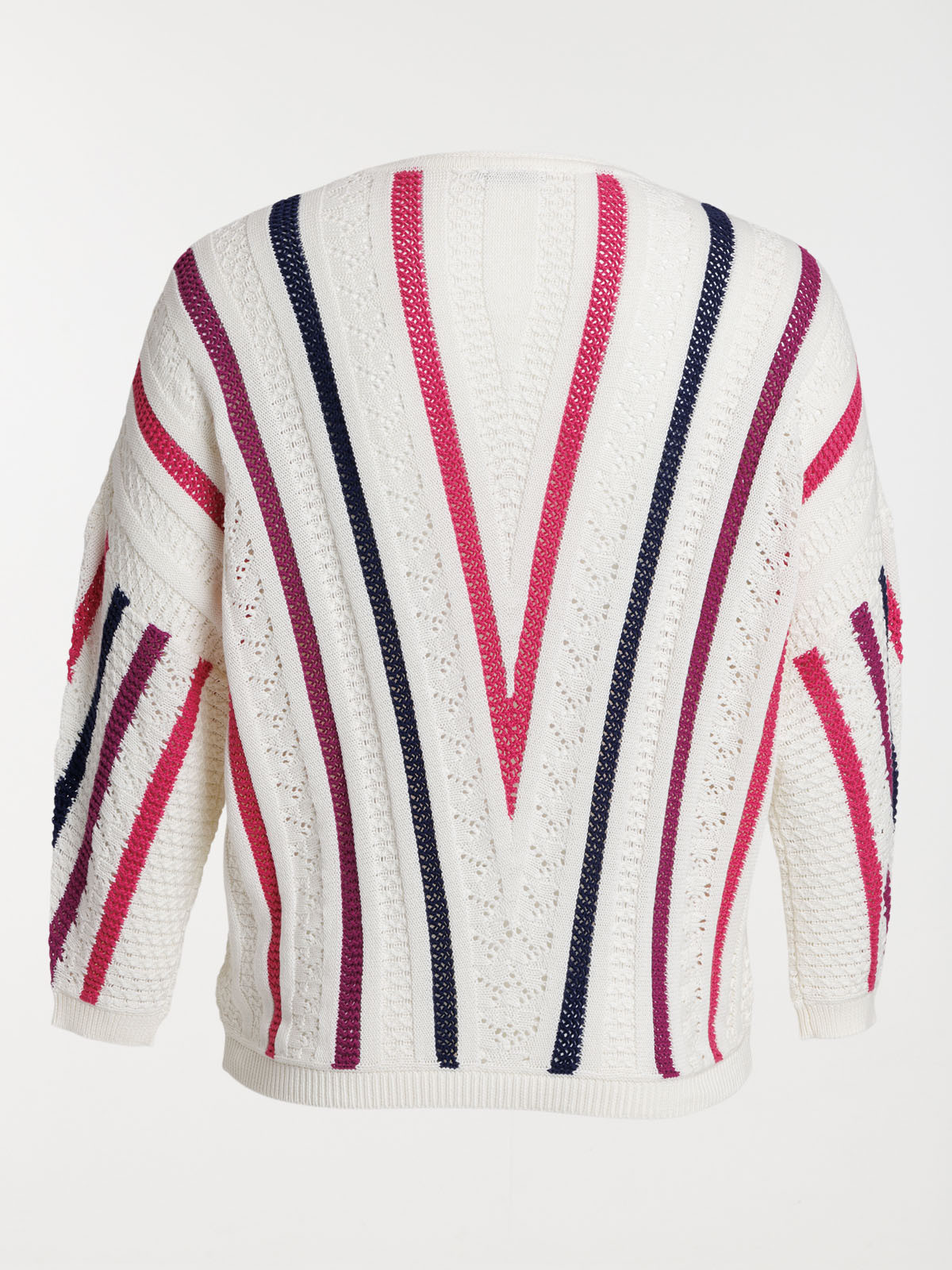 Pull rayé grande taille femme Pull rayé grande taille femme
