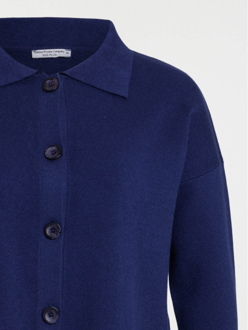 Gilet boutonné grande...