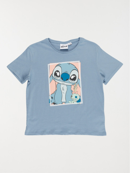 Tee-shirt Stitch fille (XXS-M)