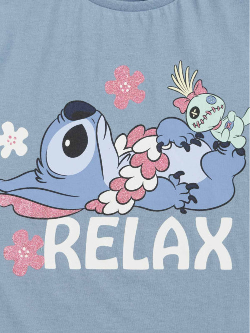 Tee-shirt Stitch fille (3-12A)