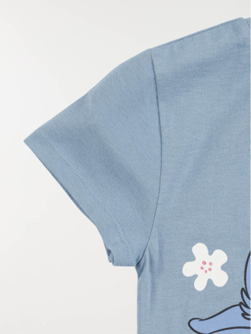 Tee-shirt Stitch fille (3-12A)