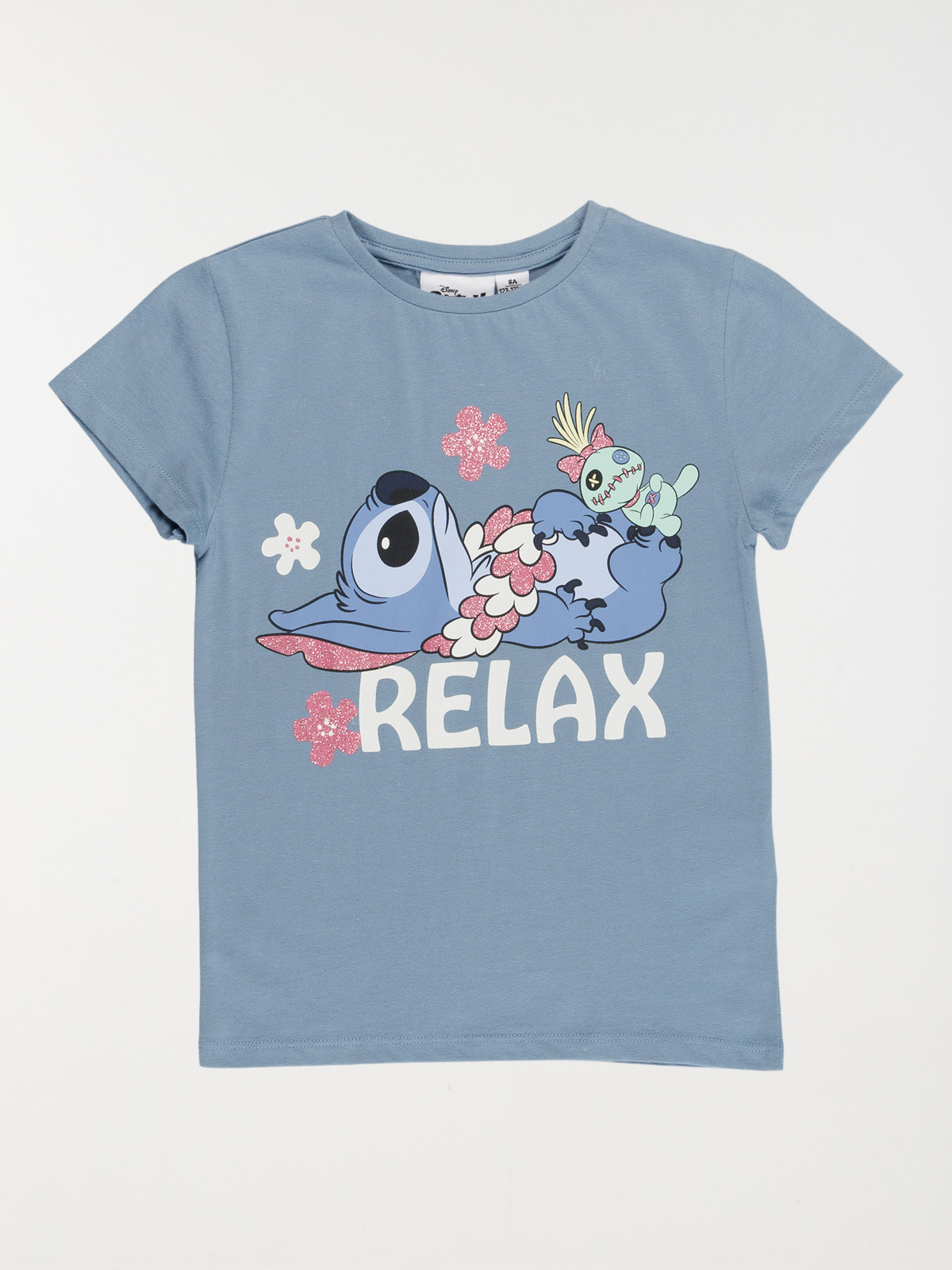 Tee-shirt Stitch fille (3-12A)