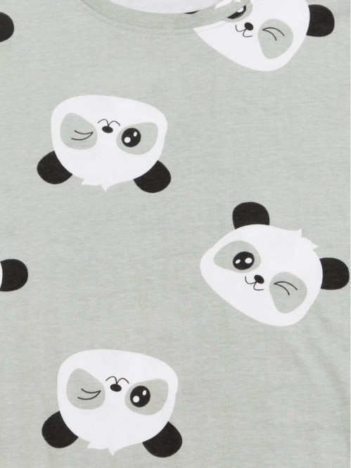 Chemise de nuit panda fille...