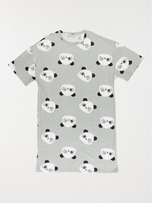 Chemise de nuit panda fille...